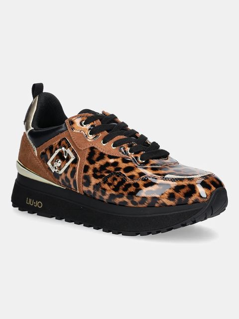 Liu Jo sneakersy LIU JO MAXI WONDER 01 damskie kolor brązowy BF5009EX332S19C1 - zdjęcie produktu nr 1