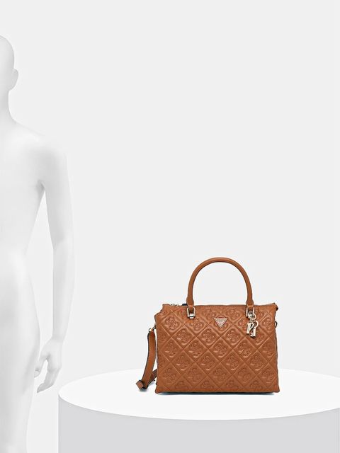 Guess torebka ADELASIA kolor brązowy HWQL96 58060