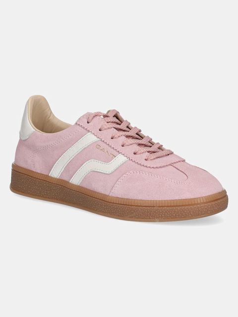 Gant sneakersy zamszowe Cuzima damskie kolor różowy 31533042 G54 - zdjęcie produktu nr 1