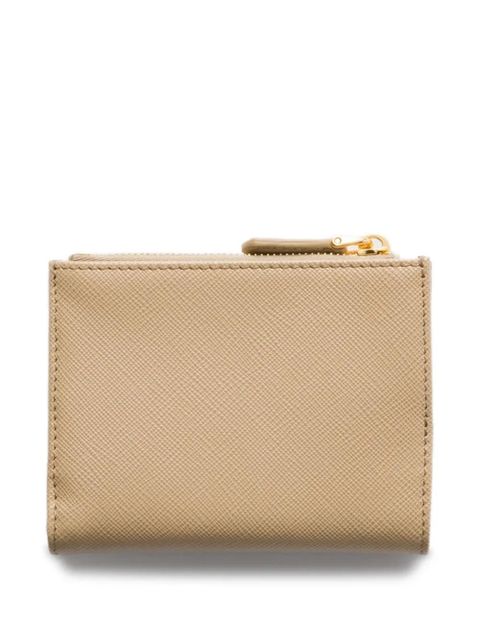 Prada small Saffiano leather wallet - Neutrals - zdjęcie produktu nr 2