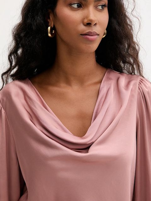 Fracomina bluzka damska kolor różowy gładka FS25WT1004W45101