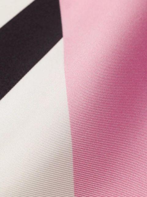 Prada logo-print scarf - Pink