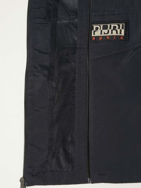 Napapijri kurtka Rainforest Op S W damska kolor granatowy przejściowa NP0A4HTR0411