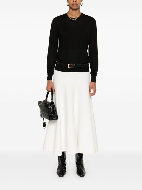 TOTEME fine-knit sweater - Black - zdjęcie produktu nr 2