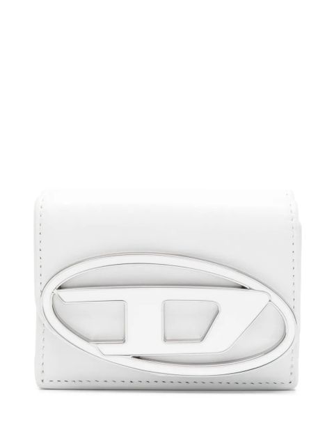 Diesel 1dr tri-fold leather wallet - White - zdjęcie produktu nr 1