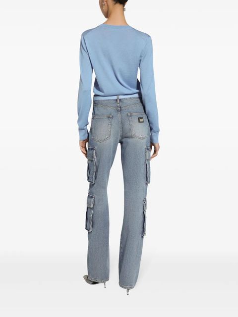 Dolce & Gabbana Cargo-cut jeans - Blue