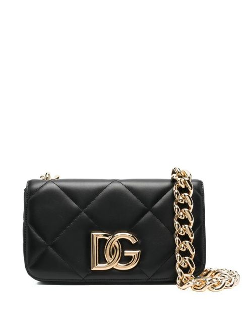 Dolce & Gabbana 3.5 quilted shoulder bag - Black - zdjęcie produktu nr 1