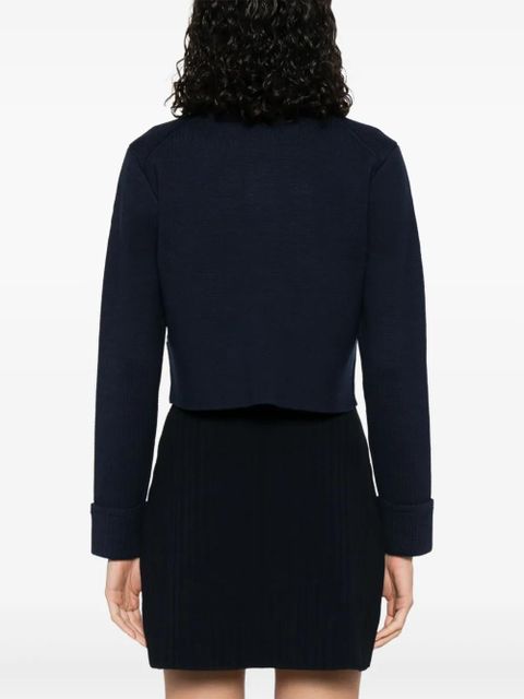 SANDRO knitted cardigan - Blue