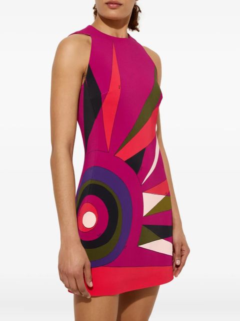 PUCCI abstract-print mini dress - Pink - zdjęcie produktu nr 2