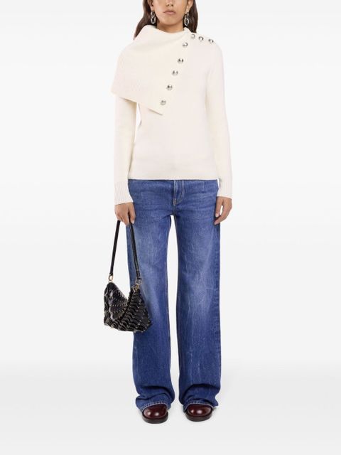 Rabanne Temporary wool jumper - White - zdjęcie produktu nr 2