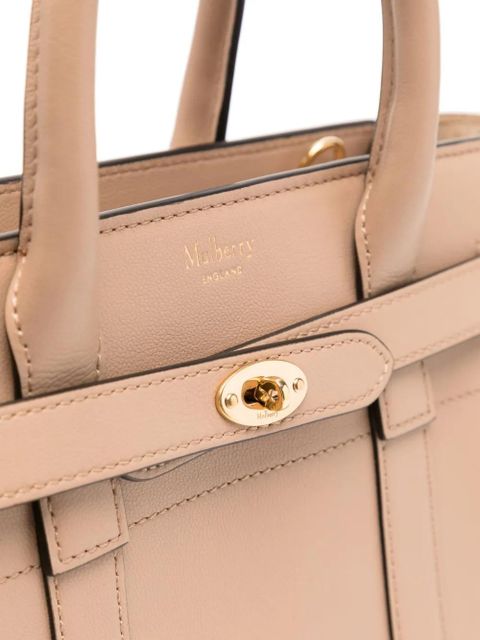 Mulberry Zipped Bayswater leather mini bag - Pink