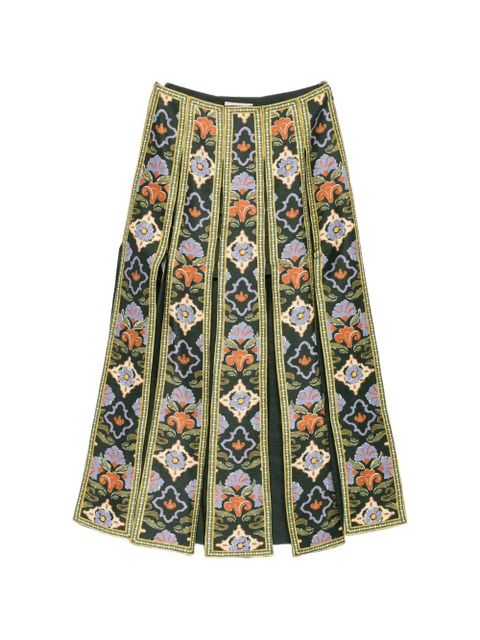 ALEMAIS Oasira maxi skirt - Green - zdjęcie produktu nr 1