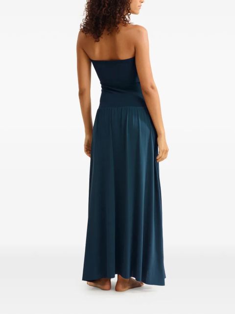 ERES Oda strapless maxi dress - Blue