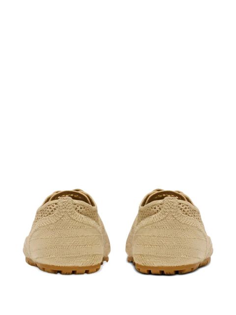 Balmain Racer 45 macramé sneakers - Neutrals