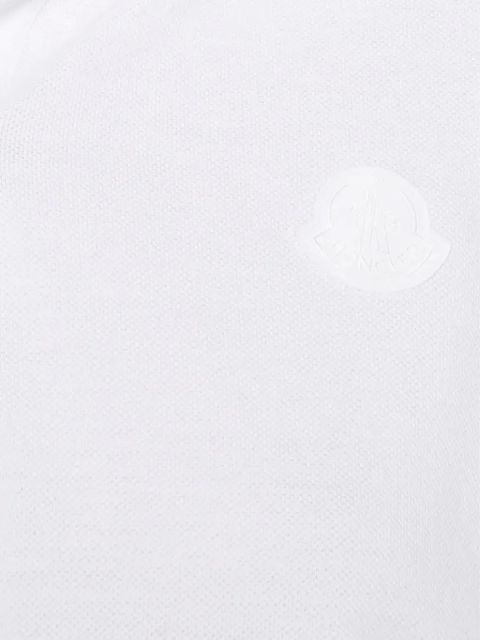 Moncler drawstring-hem polo top - White - zdjęcie produktu nr 2