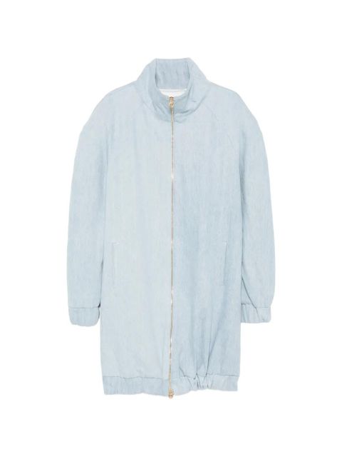 Rowen Rose zipped coat - Blue - zdjęcie produktu nr 1
