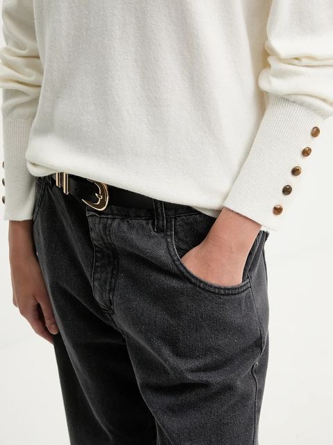 Answear.LAB sweter z wełną damski kolor beżowy lekki