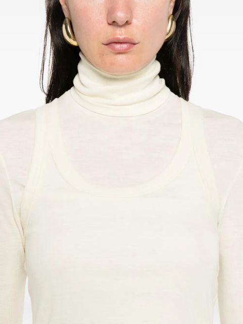 Róhe roll-neck sweater - Neutrals