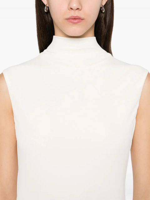 Jil Sander crepe maxi dress - Neutrals