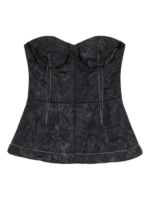 Simkhai Zander bustier top - Black - zdjęcie produktu nr 1