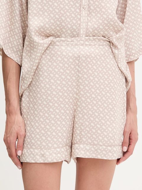 BOSS szorty piżamowe damska kolor beżowy 50545612 - zdjęcie produktu nr 1