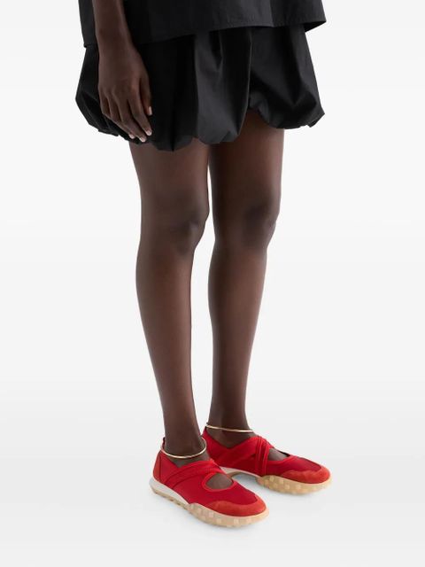 Jil Sander Moon ballet flats - Red