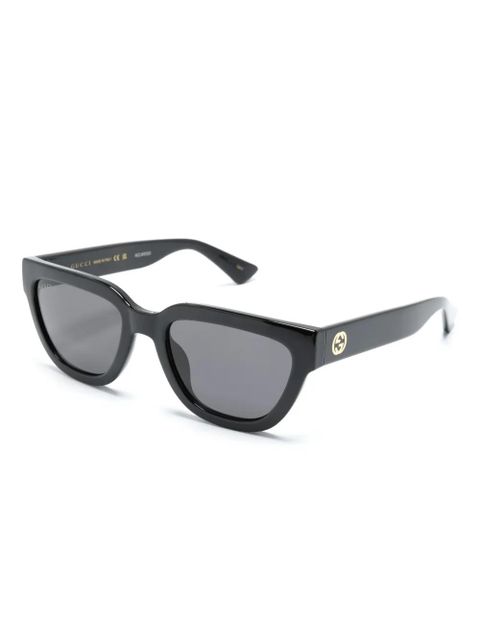 Gucci Eyewear Interlocking G-logo sunglasses - Black - zdjęcie produktu nr 2
