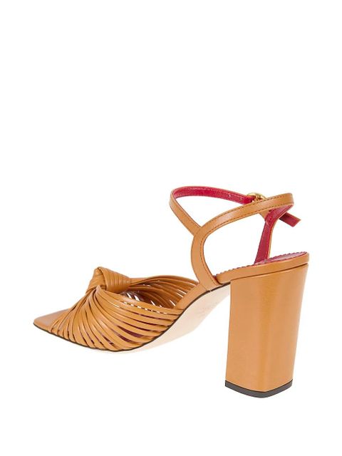 Valentino Garavani Annet heeled sandals - Brown