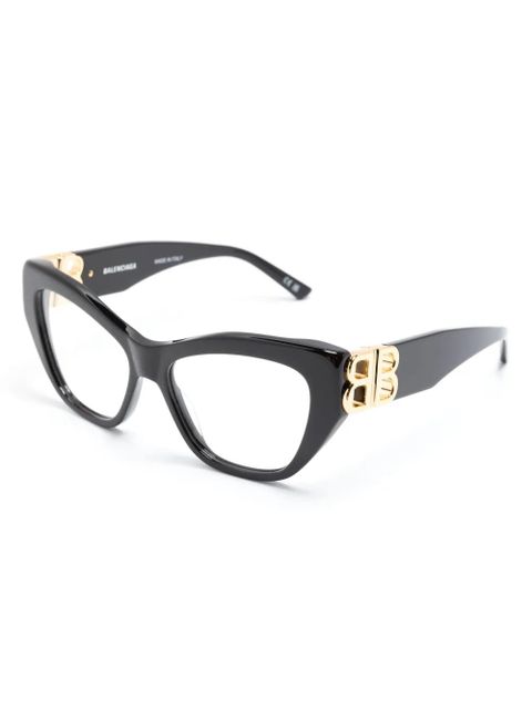 Balenciaga Eyewear cat-eye frame glasses - Black