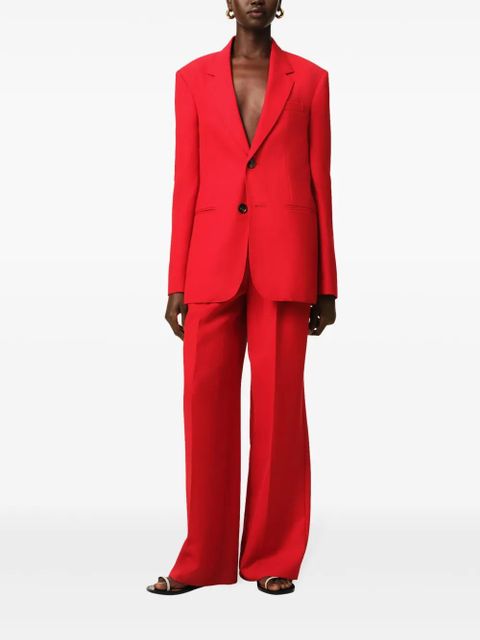 AMI Paris single-breasted blazer - Red
