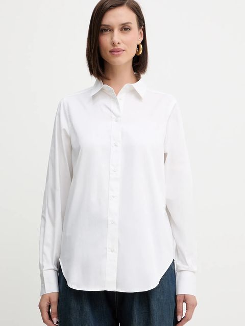 Silvian Heach koszula bawełniana SEDOG damska kolor biały regular z kołnierzykiem klasycznym GPA25074CA - zdjęcie produktu nr 1