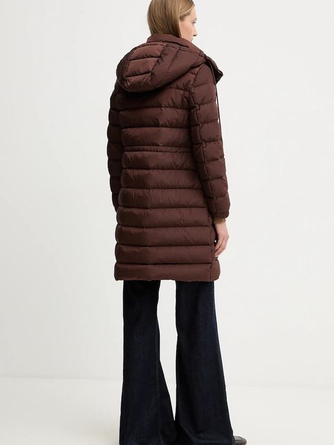 Weekend Max Mara kurtka puchowa CERBERO kolor brązowy zimowa oversize 2525496052600