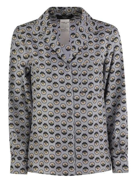 Weekend Max Mara Oncia silk shirt - Blue - zdjęcie produktu nr 1