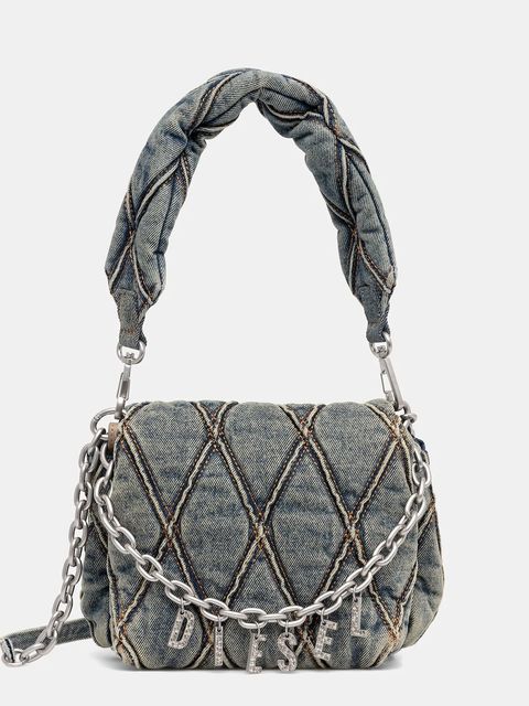 Diesel torebka CHARM-D CHARM-D kolor niebieski X09597.P5570 - zdjęcie produktu nr 1