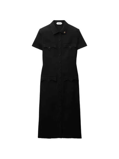 Versace buttoned pocket dress - Black - zdjęcie produktu nr 1