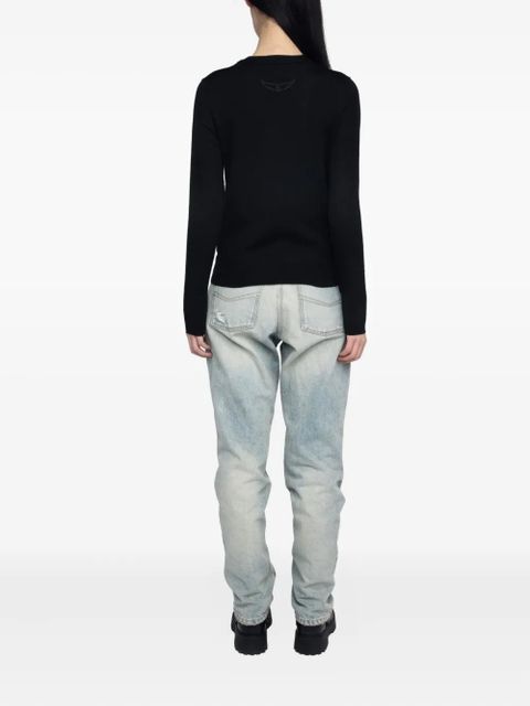 Zadig&Voltaire Jemma wool cardigan - Black