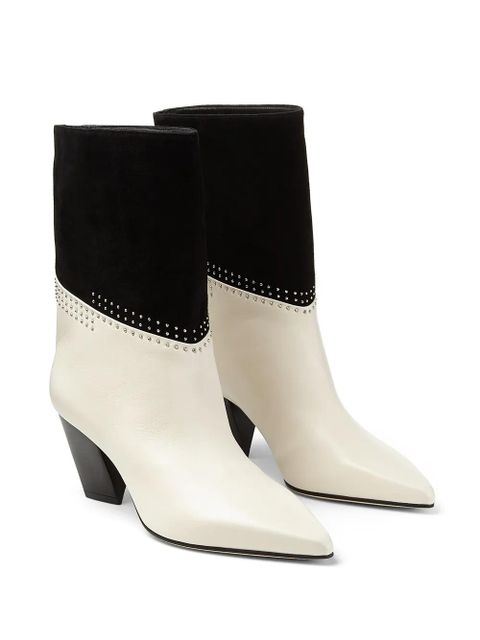 Jimmy Choo Bear 85 boots - White - zdjęcie produktu nr 2