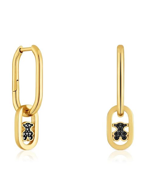 Tous kolczyki srebrne pozłacane - zdjęcie produktu nr 1