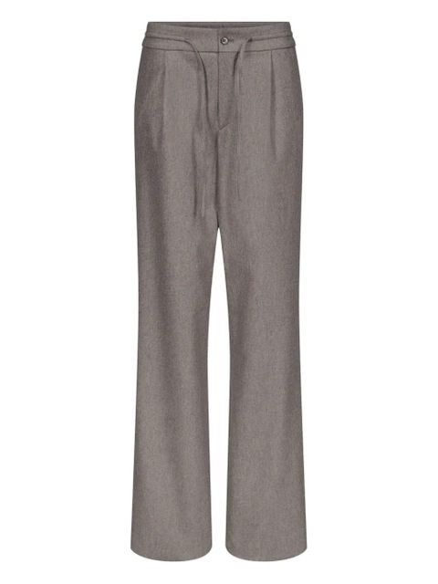 LouLou de Saison Harlem pleated drawstring trousers - Brown - zdjęcie produktu nr 1