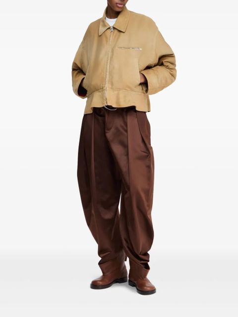 JW Anderson flared-hem jacket - Neutrals - zdjęcie produktu nr 2