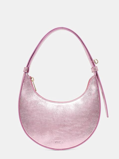 Furla torebka skórzana kolor różowy WE00649.BX4150.4148S - zdjęcie produktu nr 1