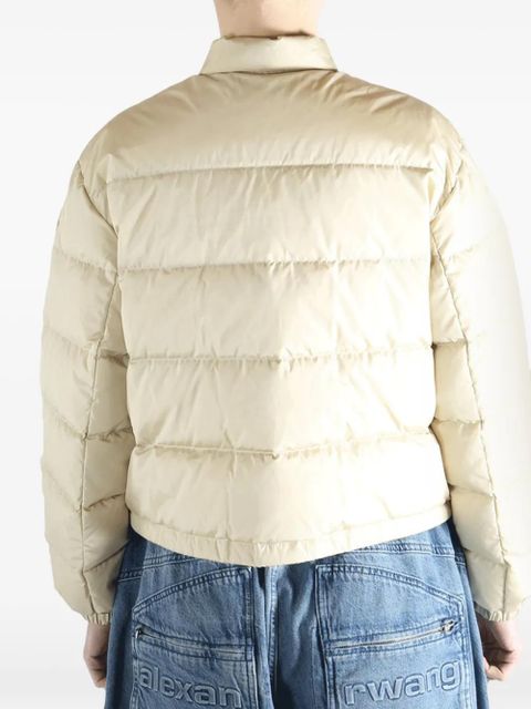 Moncler padded panelled jacket - Neutrals