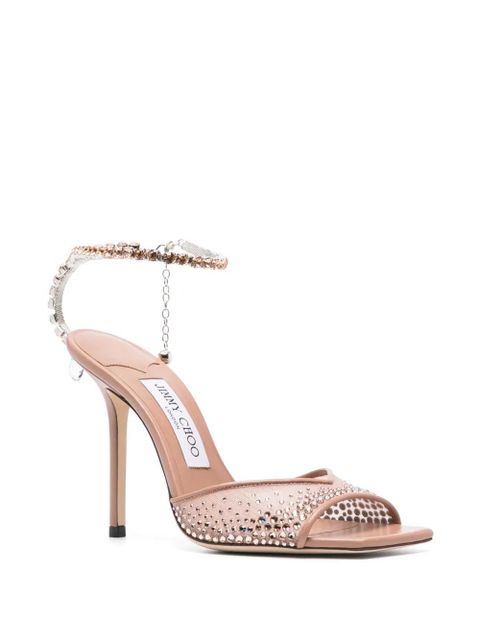 Jimmy Choo Saeda 100mm sandals - Pink - zdjęcie produktu nr 2