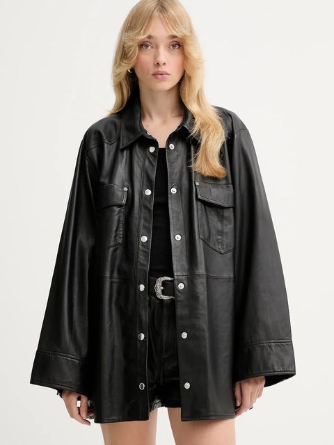 Gestuz koszula skórzana - zdjęcie produktu nr 1