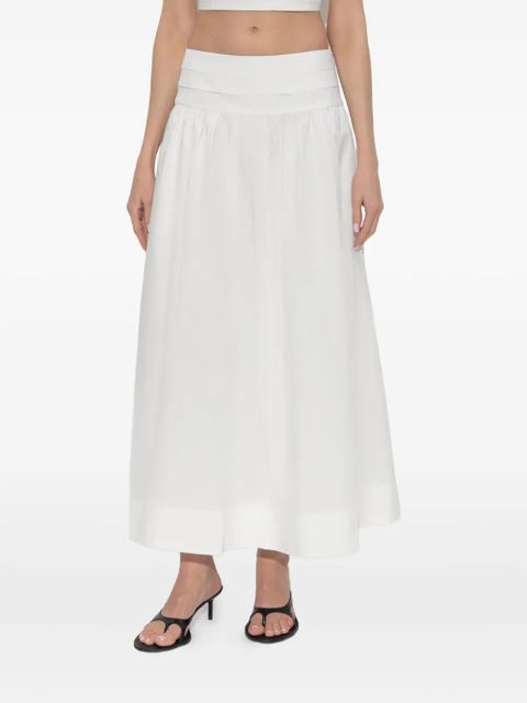 Posse Rue maxi skirt - White