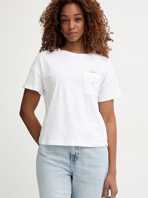 Liu Jo T-shirt damski bawełniany - zdjęcie produktu nr 1