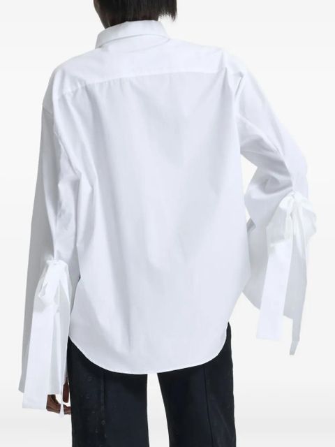 Cecilie Bahnsen Bridget tie-detail shirt - White