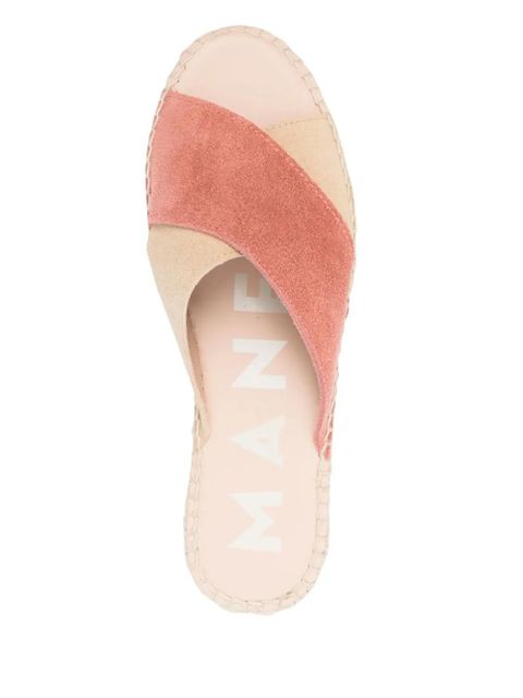 Manebi suede espadrilles - Neutrals