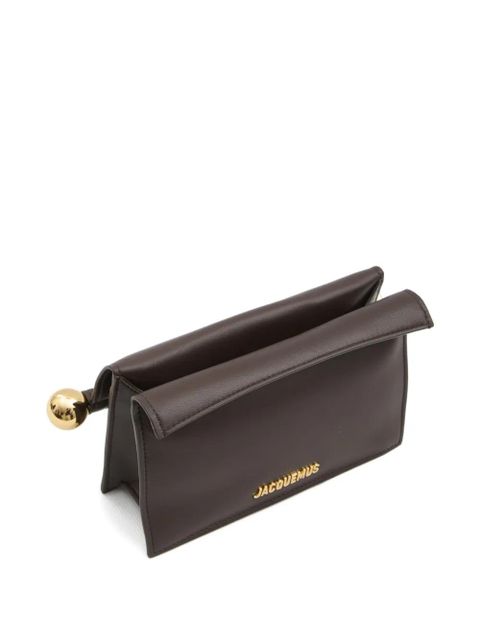 Jacquemus small Rond Carré clutch - Brown