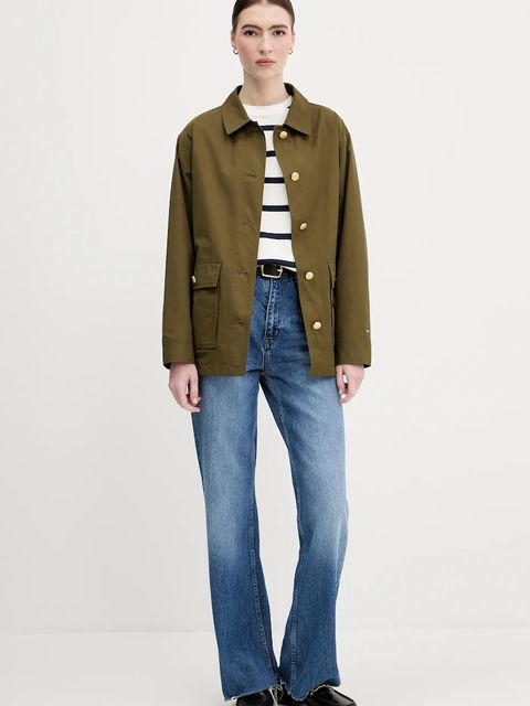 Tommy Hilfiger kurtka kolor zielony przejściowa WW0WW45620 - zdjęcie produktu nr 2